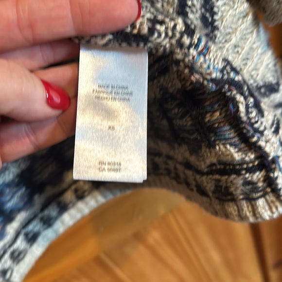 Lucky Brand Aztec Longline Cardigan Sweater - Picture 4 of 9